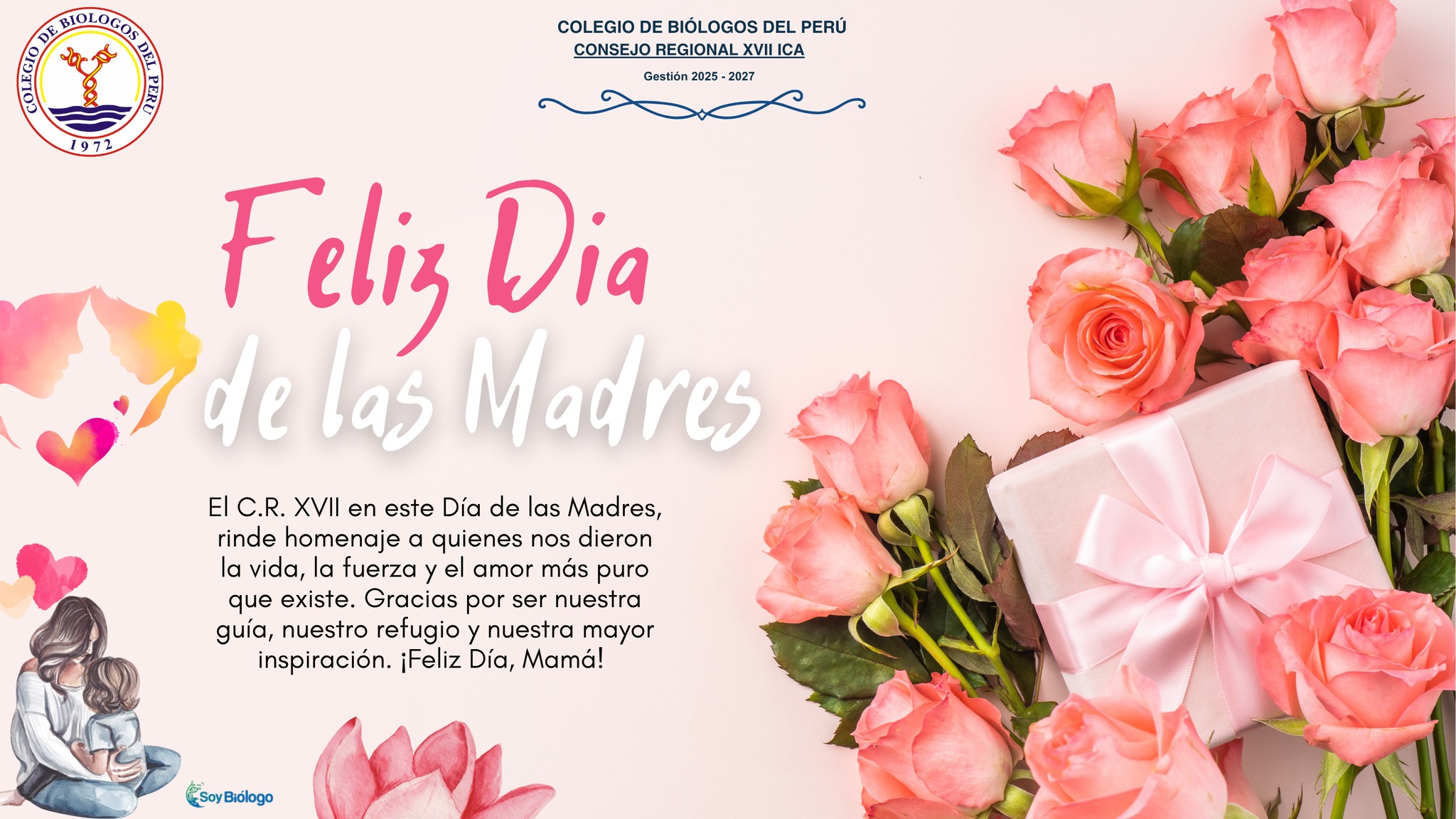 Feliz día de las madres